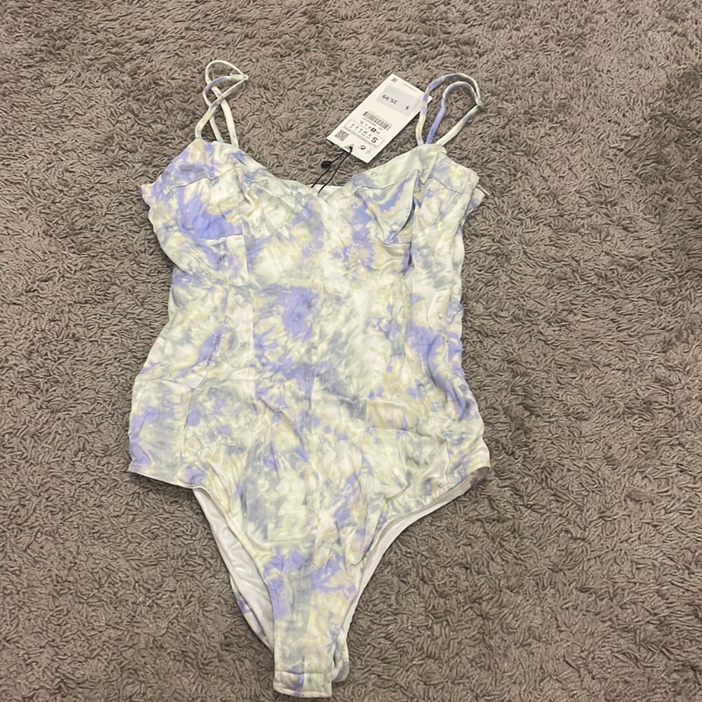 Watercolor bodysuit